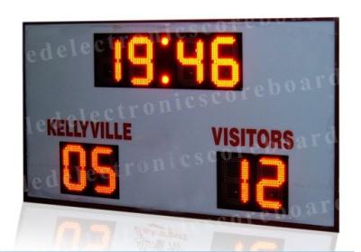China High Brightness LED Football Scoreboard For Outside CE / RoHS Approved for sale