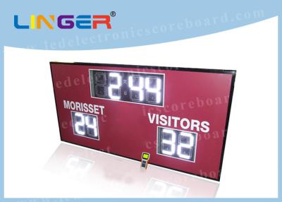 China 12inch 300mm Digits In White Color Led Electronic Scoreboard For American Markets for sale