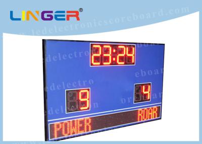 China Waterproof Cabinet With Wireless Controller Led Football Scoreboard For Outdoor Use for sale