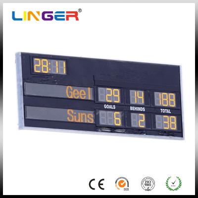 China Stadium Outside Customized Afl Led Soccer Scoreboard With CE / ROHS Approved for sale