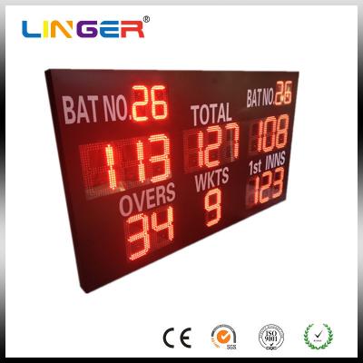 China Reliable Performance Electronic Cricket Scoreboard With Wide Viewing Angle for sale