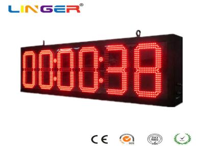 중국 버스 정류장/기차역을 위한 IP65 정면 벽 LED 디지털 시계 판매용
