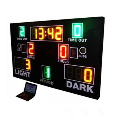 China 8'' 200mm Multi Sport Scoreboard , Basketball Digital Scoreboard Easy Install for sale