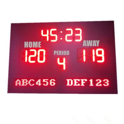 Chine Tableau indicateur de basket-ball de Digital de 7 segments, horloges de score d'université pour le basket-ball à vendre