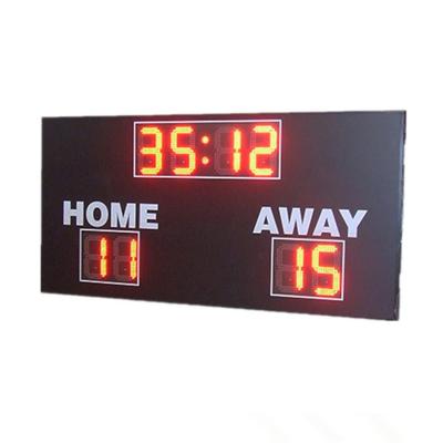 China Red Digit Color LED Football Scoreboard , High School Football Scoreboards for sale