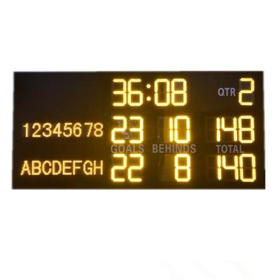 China Light And Portable AFL Electronic Scoreboard With Aluminum Alloy Frame for sale