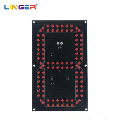 China 8 Inch 7 Segment Digit Led Components For Scoreboard , 5mm Diameter Diode for sale