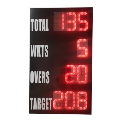 China CE Multi Function Cricket Digital Scoreboard For Long Control Distance for sale