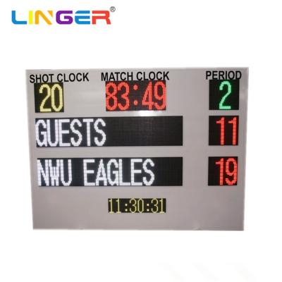China Colorful Led Electronic Scoreboard With Wireless Control for sale