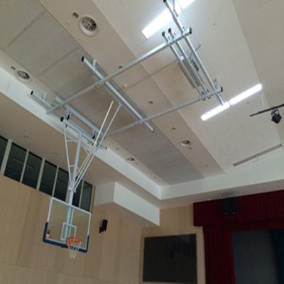 China Tempered Glass Folding Suspended Basketball Stand 1800mm X 1050mm for sale