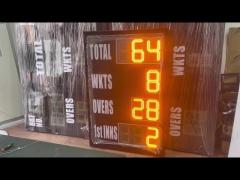 9 Digits Cricket Scoreboard With Ac220v And DC12v Car Power Input