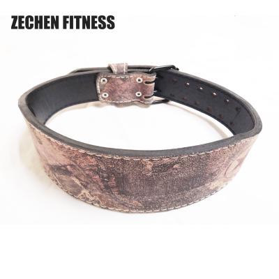 China Custom Leather 13mm Olympic Weightlifting Belt Reddit For Cross Training Squats for sale