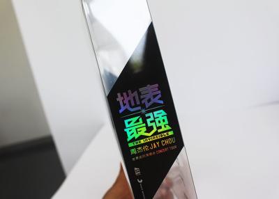 Chine Pli d'impression laser emballant la boîte de présentation en plastique claire rigide à vendre
