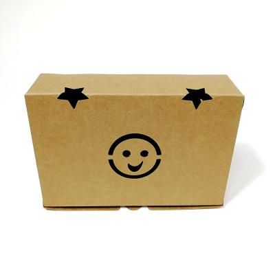 China Beautiful PMS Printed Kraft Paper Gift Boxes Recyclable 1500g Load for sale