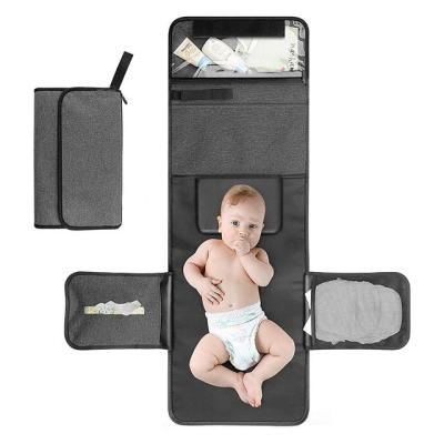 China Custom Hanging Baby Changing Pad Detachable Waterproof Diaper Changing Station Baby Travel Changing Mat for sale