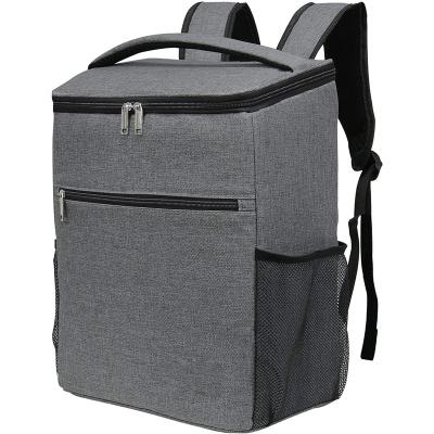 China High Quality Polyester Hiking Cooler Bag Backpack Travel Picnic Delivery Food Backpack à venda