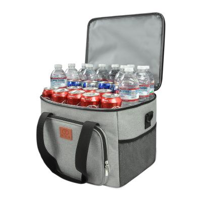 China Large Bulk Fruit&Drinks Grocery cooler bag Freezable delivery lunch insulated cooler bag à venda
