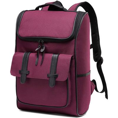 China Customized Waterproof Nylon Women Daypack Anti theft Laptop Backpack bag Laptop with USB Charging port for sale