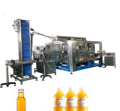 China Electric 24 Washing head 18000 BPH Juice Bottling Machine for sale