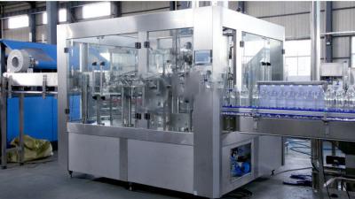 China 380V Electric 1000 BPH Carbonated Drink Bottling Machine for sale