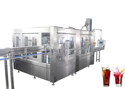 China 500ml Bottle 3.5KW 3 In 1 Rotary Soft Drink Bottling Machine for sale
