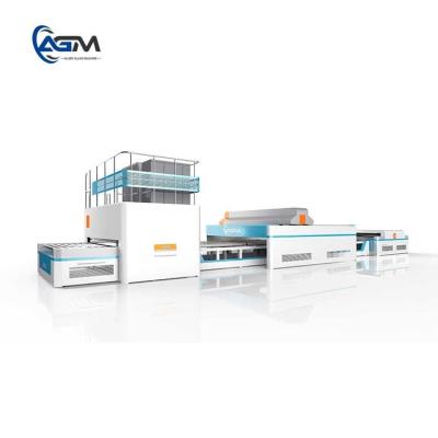 China Cadena de producción automática de doble acristalamiento Agm horizontal para espaciador en venta