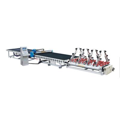 China Thickness 12mm CNC Glass Cutting Machine Double Loading Easy To Operate for sale