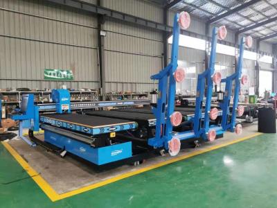 China Double Drive CNC Glass Cutting Machine 220V Automatic Glass Machine for sale