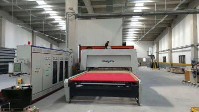 China Heat Bending Tempered Glass Laser Cutting Machine Energy Saving for sale
