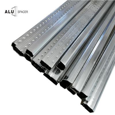 Chine Barre d'espacement en aluminium pliable et non pliable ABM pour vitrage isolant à vendre