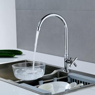 China Single Handle Cold Water Only Kitchen Faucet High Arc ODM for sale