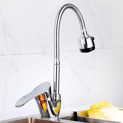 China 2 Functions Sprayhead Kitchen Sink Tap Hot And Cold Kitchen Faucet OEM ODM for sale