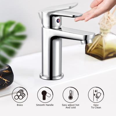 China 1.2GPM Stainless Steel Basin Mixer Bathroom Vessel Sink Faucet OEM for sale