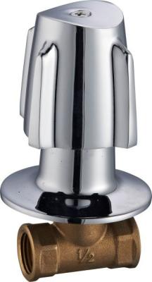 中国 真鍮の単一のLeveの気迫のハンドルのシャワー止水栓のChrome OEM ODM 販売のため