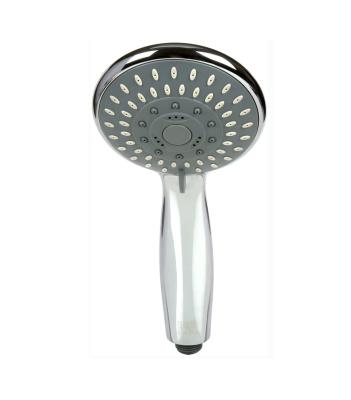China Round 4.4 Inch Handheld Rainfall Shower Head 5 Spray Modes for sale