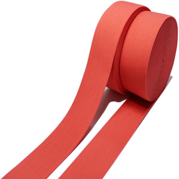 Quality Orange Underwear Elastic Band 4cm Nylon Webbing Pantone Color for sale