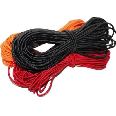 China Cordão de corda torcida para calças, cordão de bungee cinza de 2 mm à venda