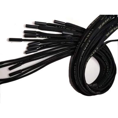 Chine 120cm lacets de baskets élastiques lacets de chaussures de sport avec pointe métallique à vendre
