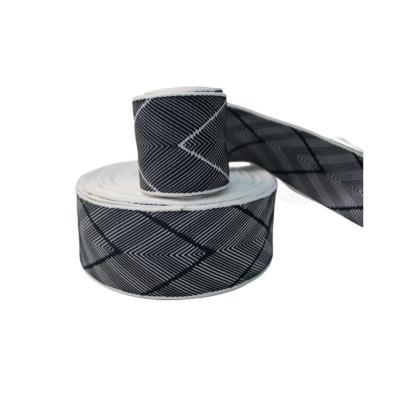China 6 cm Polyester-Streifenband 60 mm Poly-Baumwoll-Streifenband nicht elastisch zu verkaufen