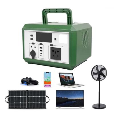 China New Energy Rechargeable Lithium Battery Pack Generator Portable 600W For Outdoor for sale