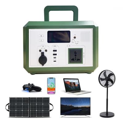 China 220V 50Hz Portable Power Station Lithium Battery With LED Lighting Multifunctional for sale