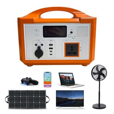 China 460wh Portable Lithium Battery Power Station , Outdoor 600 Watt Portable Power Supply for sale