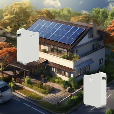 China OEM ODM Residential Solar Power Battery Storage System Deep Cycle Te koop