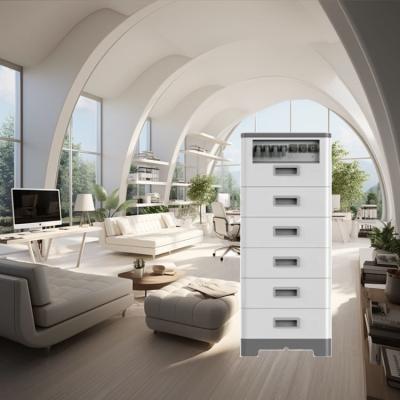 China Solar Energy Residential Battery Storage System Stacked With Lithium Ion Battery for sale