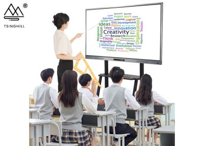 Cina 30000 ore Durazione della vita 4K Ultra HD Risoluzione Tavola bianca educativa interattiva in vendita