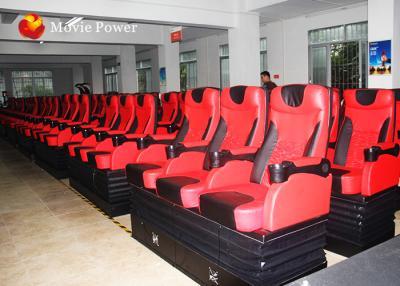 China Large 80 Seat 4D Cinema Equipment 4D Simulator Blow Water / Air To Face for sale