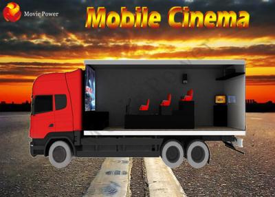 China Heterogeneous Motion Enjoyment Mobile Cinema Truck 12D Cinema for sale