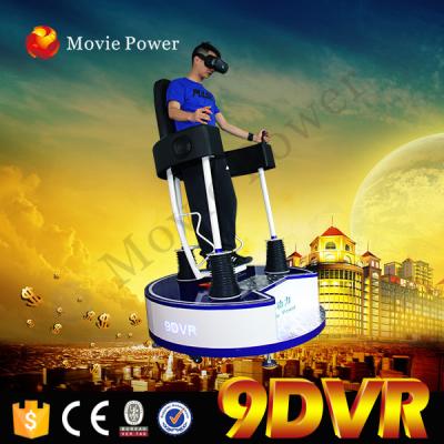 China New Technology 360 vision VR Standing Up Virtual Reality 9D VR Simulator for sale
