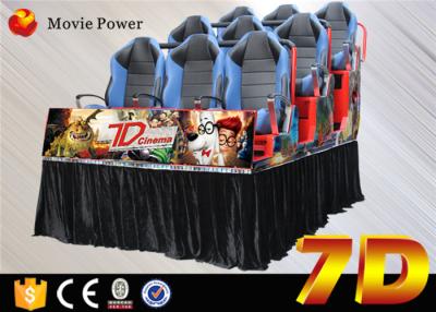 China Good business 7d cinema machine with shooting game for teenagers and Children for sale