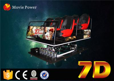 China Game machine 7d cinema hydraulic software with simulated accurately for sale